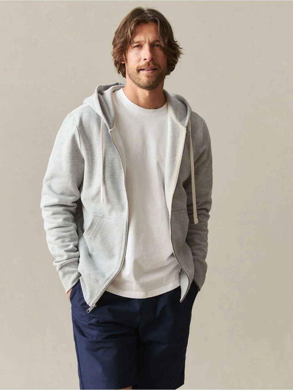 AMERICAN GIANT Men's Midweight Full Zip - size Medium (mens)